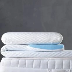 Gel Fusion Memory Foam Back Sleeper Pillow -DUNELM Furniture Shop 1000059811 alt03