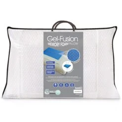 Gel Fusion Memory Foam Back Sleeper Pillow -DUNELM Furniture Shop 1000059811 alt04