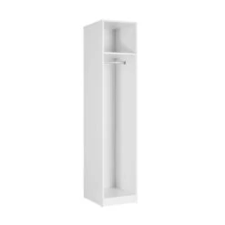 Harmony Acton Single Wardrobe, White -DUNELM Furniture Shop 1000100243 alt01
