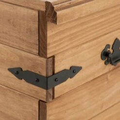 Corona Storage Trunk, Pine -DUNELM Furniture Shop 1000108058 alt06