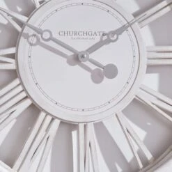 Numeral Cream Wall Clock -DUNELM Furniture Shop 1000137239 alt01