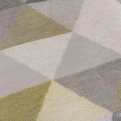 Super Soft Geo Ochre Throw -DUNELM Furniture Shop 1000152687 alt02
