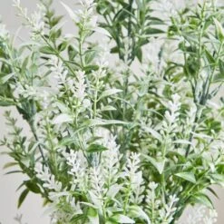 Artificial White Lavender Stems -DUNELM Furniture Shop 1000167546 alt01