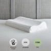 Value Memory Foam Side Sleeper Contour Pillow -DUNELM Furniture Shop 30048170
