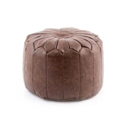 Moroccan Stitched Pouffe -DUNELM Furniture Shop 30065176 alt01