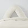 Non Iron Plain Dye Ivory V-Shaped Pillowcase -DUNELM Furniture Shop 30168369