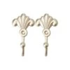 Champagne Pack Of 2 Toulouse Scroll Hooks -DUNELM Furniture Shop 30170756