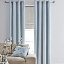Hayden Eyelet Curtains -DUNELM Furniture Shop 30197314 alt01