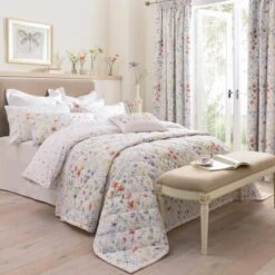 Dorma Wildflower Bedspread -DUNELM Furniture Shop 30239160
