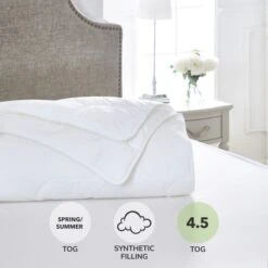 Dorma Sumptuous Down Like 4.5 Tog Summer Duvet -DUNELM Furniture Shop 30249447