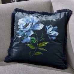 Charm Floral Eyelet Curtains -DUNELM Furniture Shop 30270777 alt07