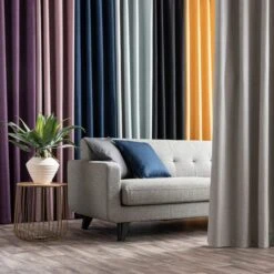 Solar Blackout Pencil Pleat Curtains 29 Solar Blackout Pencil Pleat Curtains -DUNELM Furniture Shop 30285210 alt03