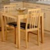 Vienna 2 Seater Square Dining Table With 2 Chairs -DUNELM Furniture Shop 30359258