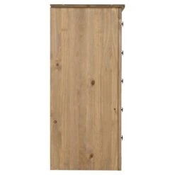 Panama 5 Drawer Chest, Pine -DUNELM Furniture Shop 30359262 alt04