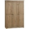 Panama Triple Wardrobe, Pine -DUNELM Furniture Shop 30359282