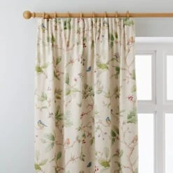 Dorma Woodland Birds Pencil Pleat Curtains -DUNELM Furniture Shop 30413580