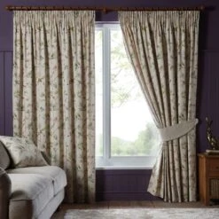 Dorma Woodland Birds Pencil Pleat Curtains -DUNELM Furniture Shop 30413583 alt01