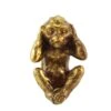 Hear No Evil Resin Monkey Ornament -DUNELM Furniture Shop 30463234