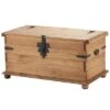 Corona Storage Trunk, Pine -DUNELM Furniture Shop 30498675