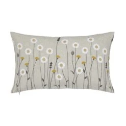 Homestead Scandi Floral Cushion -DUNELM Furniture Shop 30550808 alt01