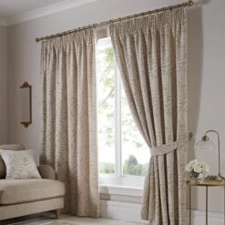 Alderly Pencil Pleat Curtains -DUNELM Furniture Shop 30567682 alt03