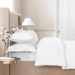 Dorma Smooth & Soft 300 Thread Count Cotton Sateen Bolster Pillowcase -DUNELM Furniture Shop 30624220 alt02