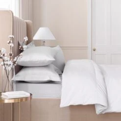 Dorma Smooth & Soft 300 Thread Count Cotton Sateen Bolster Pillowcase -DUNELM Furniture Shop 30624448 alt02