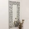 Surrey Detailed Rectangle Full Length Wall Mirror -DUNELM Furniture Shop 30635791