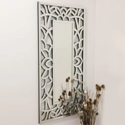 Surrey Detailed Rectangle Full Length Wall Mirror