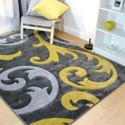 Flair Elude Hand Carved Rug -DUNELM Furniture Shop 30639755