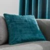 Ruben Velvet Teal Cushion -DUNELM Furniture Shop 30649787