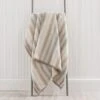 Super Soft Ombre Stripe Natural Throw -DUNELM Furniture Shop 30655831