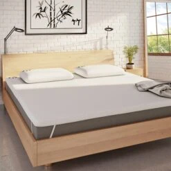 Panda Bamboo Memory Foam Mattress Topper -DUNELM Furniture Shop 30677483
