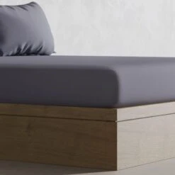 Panda Bamboo Urban Grey Fitted Sheet 21 Panda Bamboo Urban Grey Fitted Sheet -DUNELM Furniture Shop 30677551