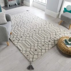 Flair Pietro Geometric Rug -DUNELM Furniture Shop 30678450