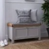 Bromley Storage Bench With Cushion -DUNELM Furniture Shop 30685247