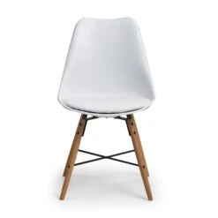 Kari Set Of 2 Dining Chairs, Faux Leather -DUNELM Furniture Shop 30690014 alt03