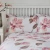 Lois Large Floral Pink Oxford Pillowcase -DUNELM Furniture Shop 30690442