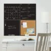Black 4 Piece Stick-on Chalkboard -DUNELM Furniture Shop 30705198