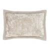 Catherine Lansfield Natural Crushed Velvet Pillowsham Pair -DUNELM Furniture Shop 30705472