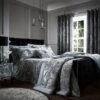 Catherine Lansfield Crushed Velvet Duvet Cover And Pillowcase Set -DUNELM Furniture Shop 30705559