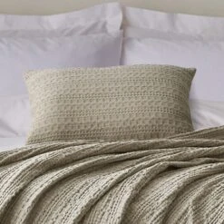 Cotton Waffle Cushion -DUNELM Furniture Shop 30712248