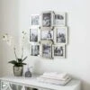 Silver Mirrored Multi Photo Frame -DUNELM Furniture Shop 30712404