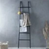 Elements Black Slim Ladder -DUNELM Furniture Shop 30712634