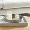 Round Diamante Tray -DUNELM Furniture Shop 30713106