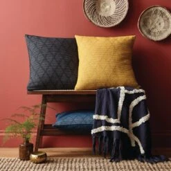 Tufted Diamond Cushion Cover -DUNELM Furniture Shop 30727104 alt04