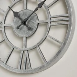 Skeleton Industrial Indoor Outdoor Wall Clock -DUNELM Furniture Shop 30728468 alt01