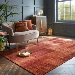 Prague Chenille Rug -DUNELM Furniture Shop 30731359