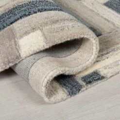 Flair Russo Wool Geometric Modern Runner 19 Flair Russo Wool Geometric Modern Runner -DUNELM Furniture Shop 30741666 alt02