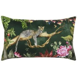 Leopard Forest Outdoor Cushion -DUNELM Furniture Shop 30744242 alt01
